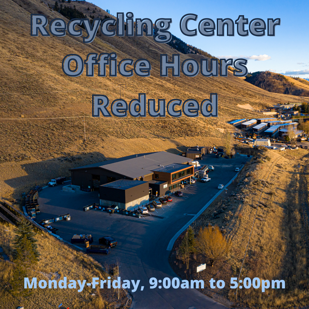 Recycling Center Hours Reduced
