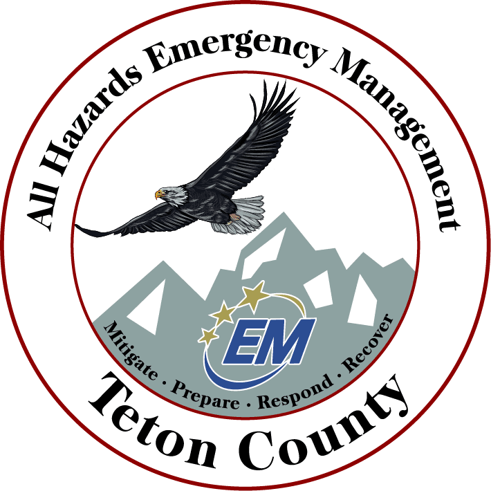 Teton County, WY Emergency Management Logo
