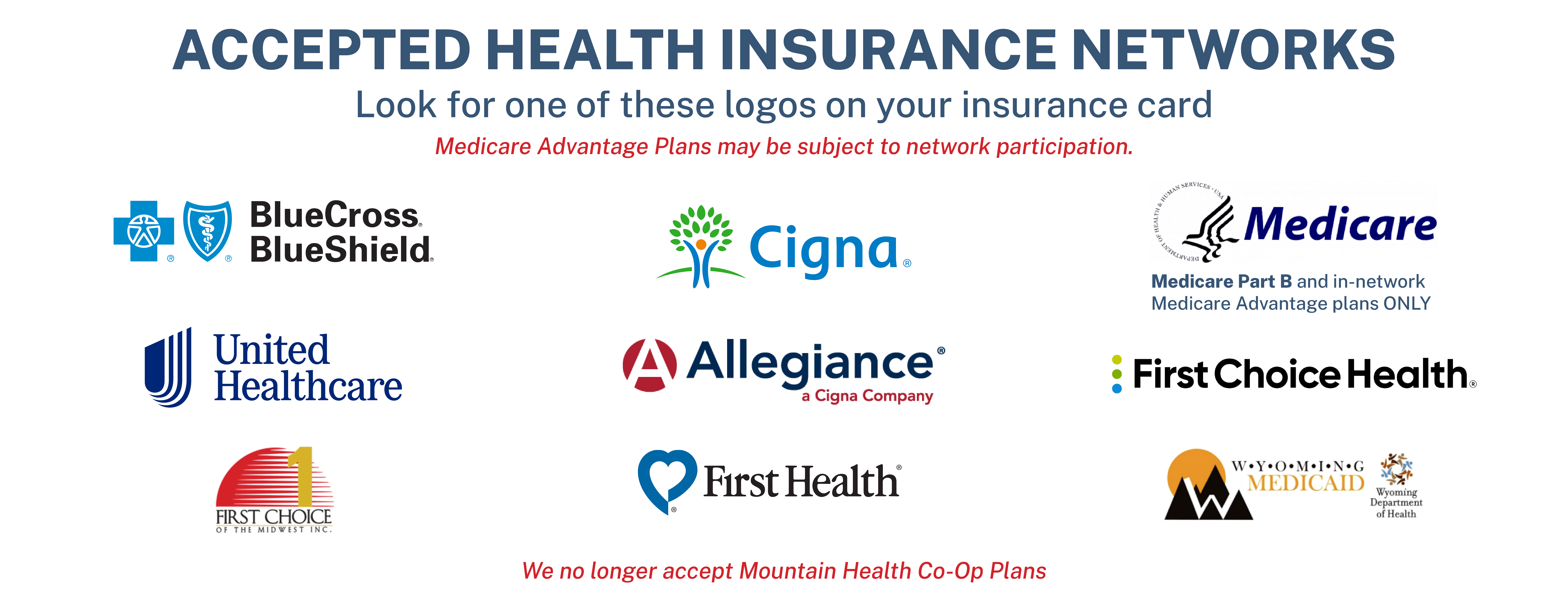 Accepted Health Insurance